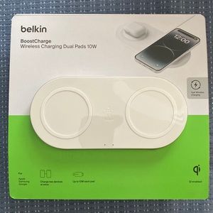 NIP Belkin BoostCharge Wireless Charging Dual Pads 10W